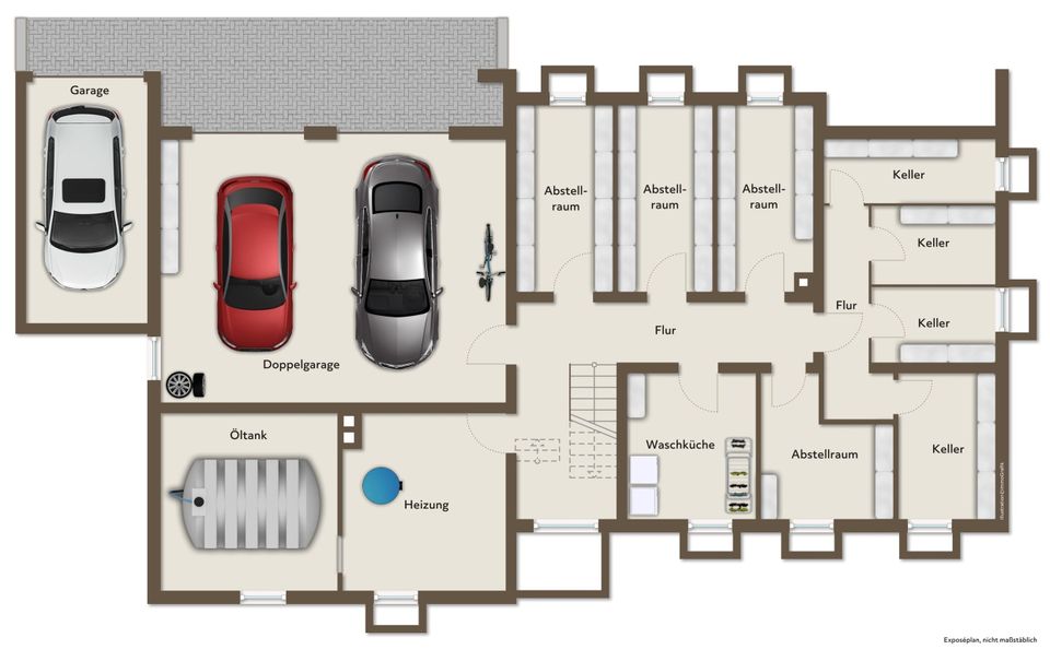 Klassisches Mehrfamilienhaus mit 6 Wohneinheiten in Aichtal