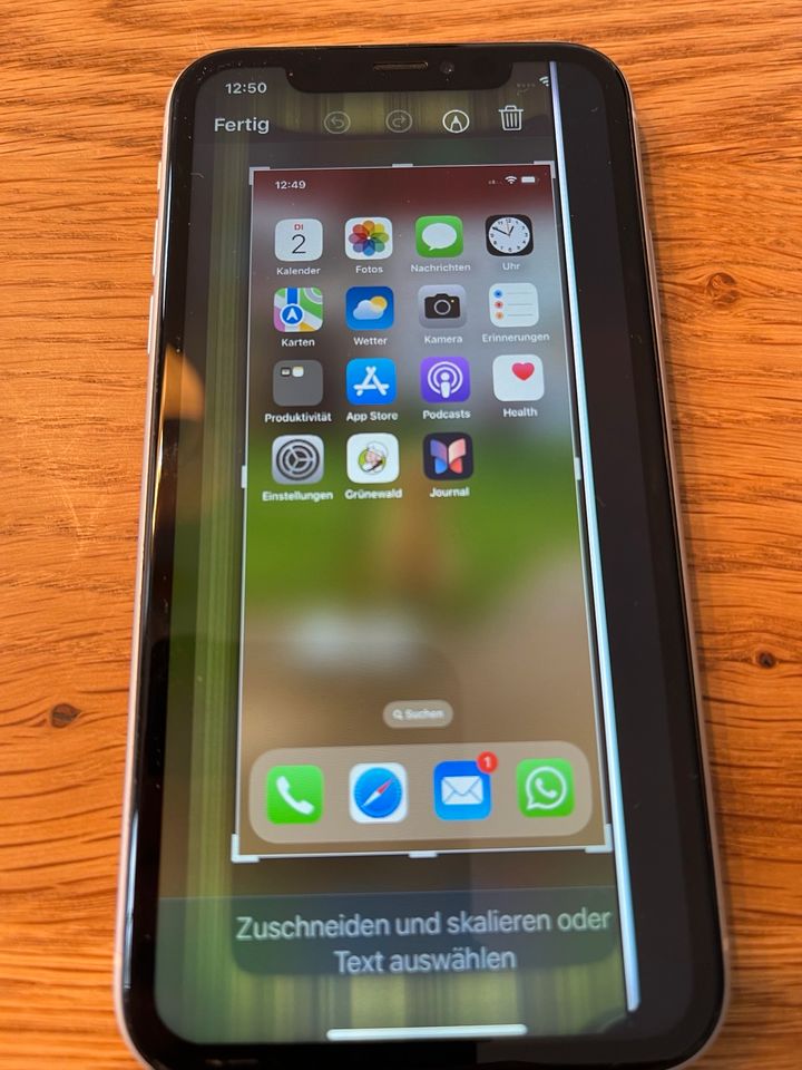 iPhone XR, 64 GB keine Beschädigungen am Gehäuse /Glas reduziert! in Wallertheim