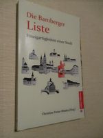 Taschenbuch Die Bamberger Liste edition Jahr 2015 neuw. Bayern - Memmelsdorf Vorschau