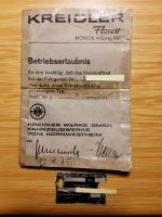 Kreidler RMC 1975 Original ABE mit Typenschild für Sammler Baden-Württemberg - Freiburg im Breisgau Vorschau