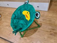 OSTER Geschenk  Kinder Camping Stuhl Frosch Klappstuhl Sachsen - Leutersdorf Vorschau