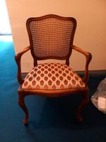 Chippendale Vintage Armlehnen Stuhl mit Wiener Geflecht Köln - Riehl Vorschau