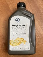 1 ltr. original VW LongLife III FE SAE 0W-30 Motorenöl Niedersachsen - Badbergen Vorschau