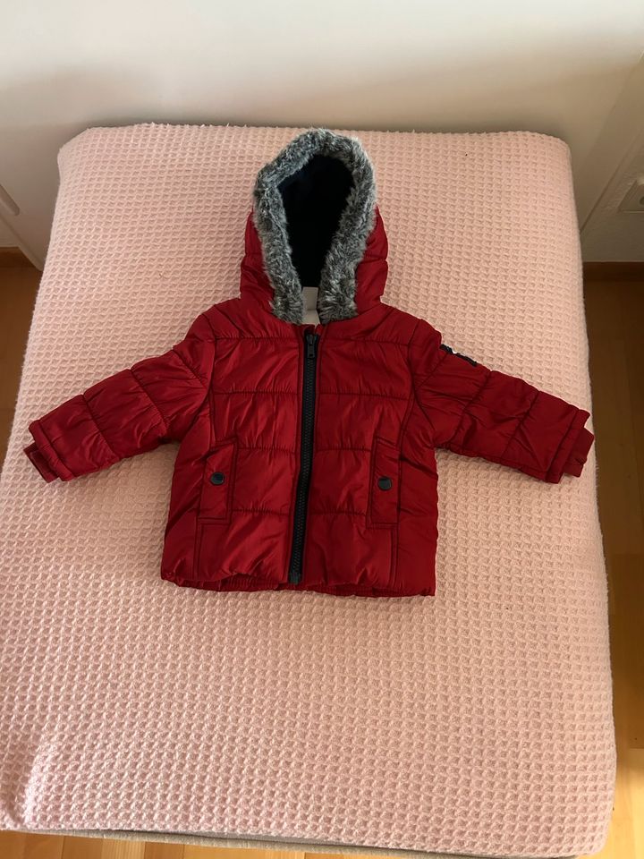 Jungen Winterjacke (Größe 68) in rot - Super Zustand! in Heilbronn