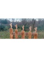 Holzpalette mit Engeln geflammt  Weihnachten Nordrhein-Westfalen - Oberhausen Vorschau