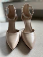Brautschuhe Gr. 37, beige/rosa Nordrhein-Westfalen - Mülheim (Ruhr) Vorschau