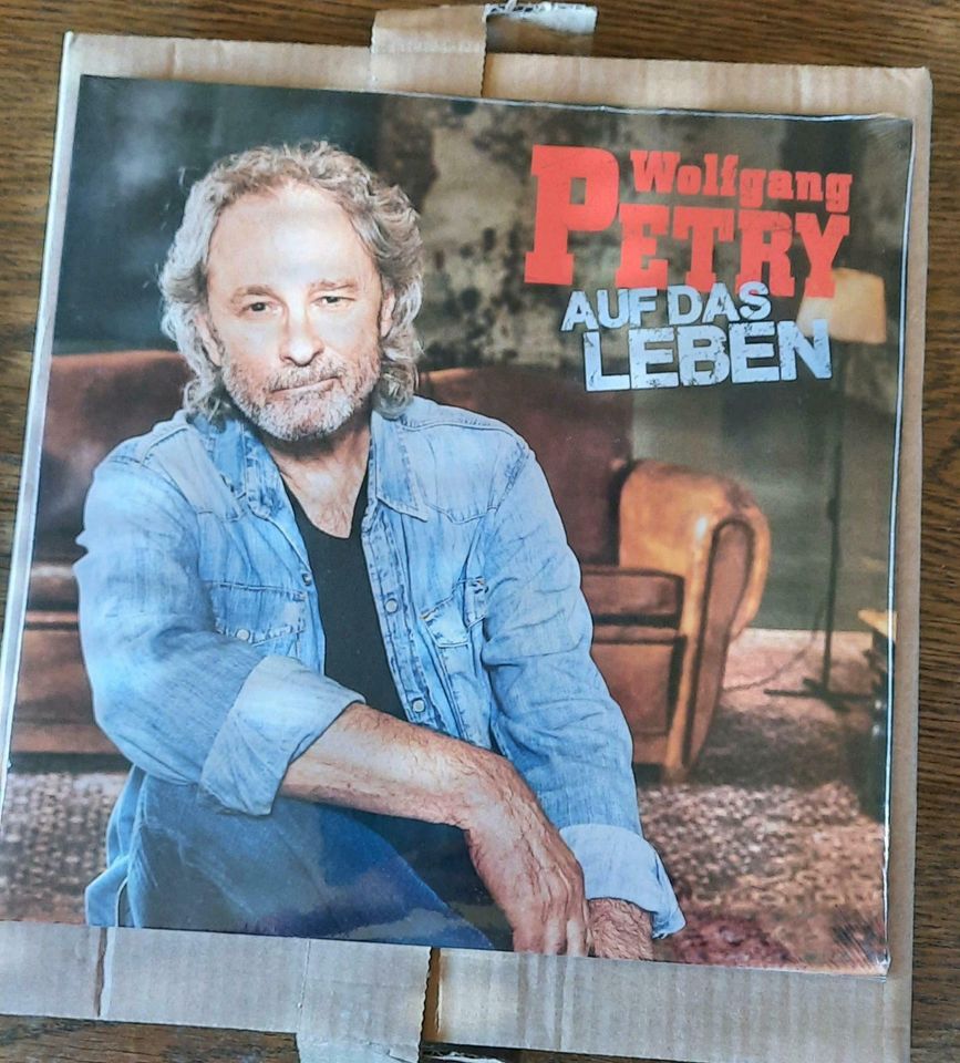 Wolfgang Petry- Auf das Leben-Album  farbiges Vinyl- Versand frei in Bergen an der Dumme