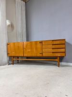 E&W Oexmann Sideboard Kirsche & Ahorn helles Holz Schubladen Kommode Anrichte Wohnzimmer 60er 70er Mid Century Design Vintage Berlin - Mitte Vorschau