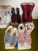 3 Paar Damen Winterschuhe Größe 37  2 Paar gefütterte Hausschuhe Hessen - Sulzbach Vorschau