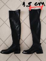 Overkneestiefel  Damen Schwarz von ZARA Gr. 38 Top wie Neu! 20€ München - Pasing-Obermenzing Vorschau