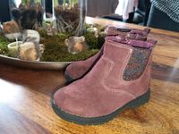 Schuhe Boots Mädchen mit Glitzer in 25, ungefüttert Hessen - Fulda Vorschau