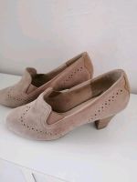 True Vintage Leder Pumps Rosa Nude Damen 37 Italien Dirndl Obergiesing-Fasangarten - Obergiesing Vorschau