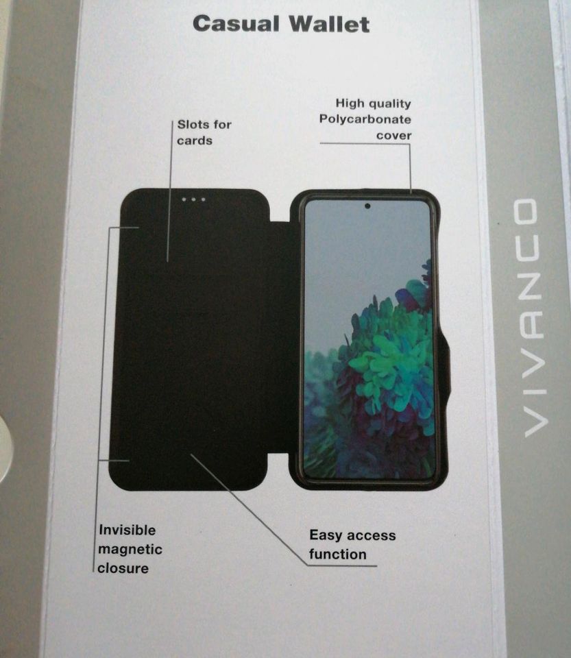 Samsung Galaxy S21 Ultra 5G Casual Wallet Bookcover Hülle Vivanco in Crossen an der Elster