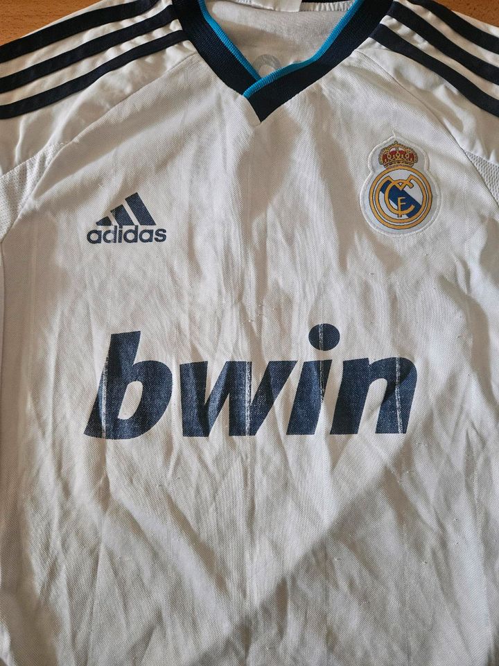 Cristiano Ronaldo Real Madrid Trikot 7 Bwin Gr. S weiß HOME in Mannheim