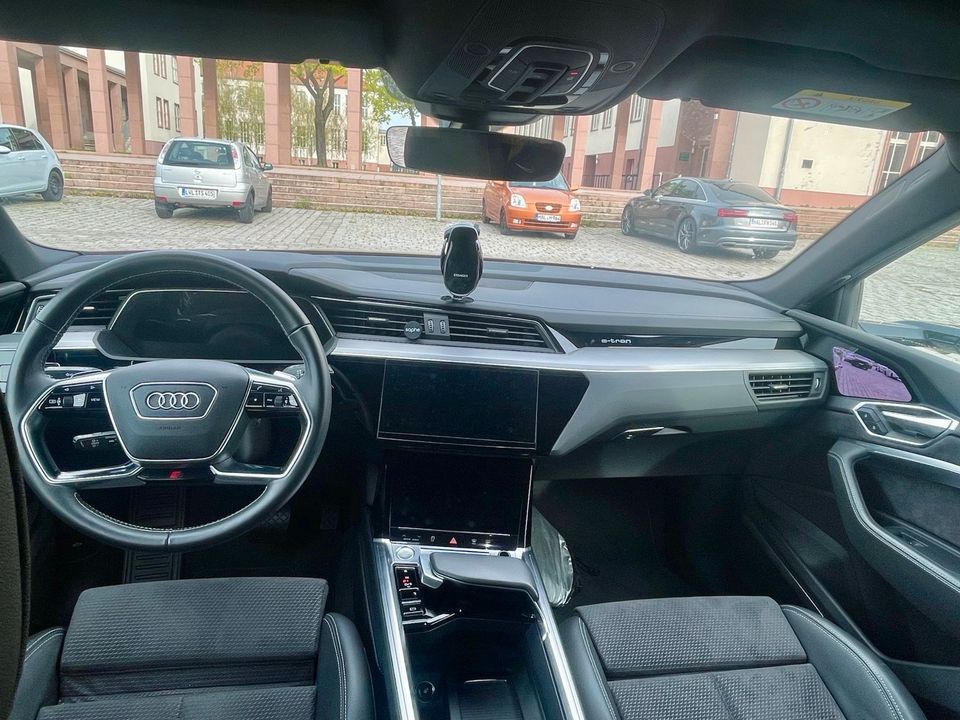 Audi e-tron e-tron 50 q S line ACC HUP PANO NIGHT 360° DAB in Halle