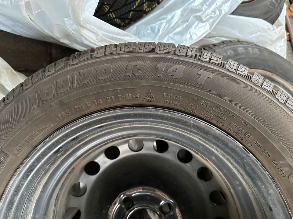 Winterkompletträder Semperit Master-Grip 2 M+S 165/70 R 14 in Hessen -  Darmstadt | Reifen & Felgen | eBay Kleinanzeigen ist jetzt Kleinanzeigen