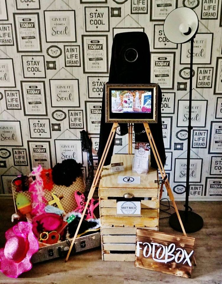 Fotobox mit Drucker ♡ Vintage ♡ Hochzeit ♡ Geburtstag ♡ Partyspaß in Dresden