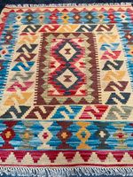 Kelim Teppich 107x97 Moderne Kilim Flachgewebt Handarbeit Berlin - Wilmersdorf Vorschau