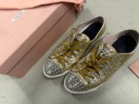 Original Miu Miu Glitzer Sneakers Gr 37 Glitzer Schuhe Berlin - Wilmersdorf Vorschau