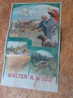Altes Hostorisches Plakat,  Landtechnik , Walter A. Wood Sachsen - Pulsnitz Vorschau