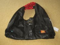 " Ich war mal eine Echtleder-Weste" Handtasche, schwarz vintage Nordrhein-Westfalen - Jüchen Vorschau