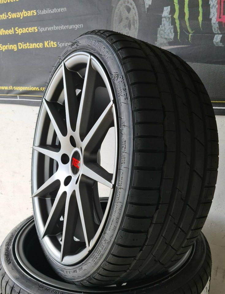 19" ABE Sommer TEC GT7 matt grau 235/35R19 für Audi Seat Skoda in Backnang