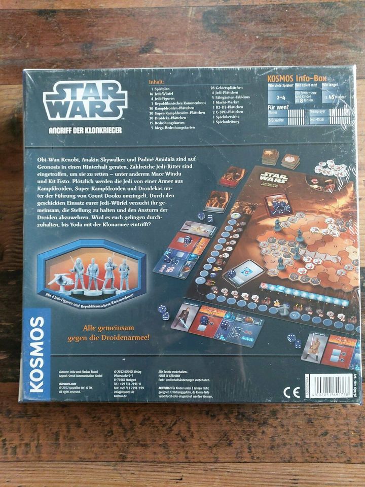 Brettspiel  Star Wars - Angriff der Klonkrieger  NEU, von KOSMOS in Bad Gottleuba-Berggießhübel