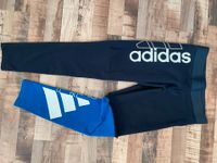 Adidas Tights Leggings blau Gr M Sportleggings Laufhose * wie NEU Schleswig-Holstein - Lütjensee Vorschau