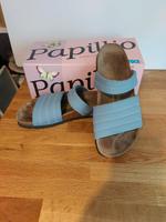 Papillio Birkenstock Sandale blau Gr. 39 Hessen - Weilrod  Vorschau
