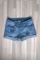 Jeansshorts Shorts Hotpants Denim blau Sterne Gr. W25 XS Only Friedrichshain-Kreuzberg - Friedrichshain Vorschau