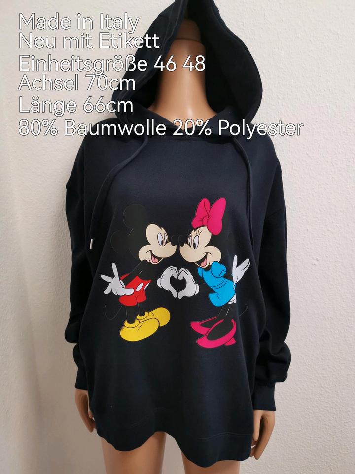 Mickey Mouse Kapuzen Pullover Größe 46 48 Einheitsgröße in Nettetal