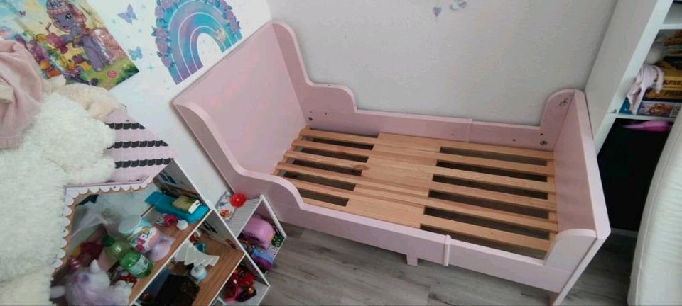 Ikea Busunge mitwachsend Kinderbett Rosa Mädchen in Essen