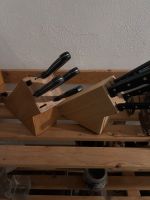 Messerblock mit Küchenmesser Messer aus Holz Rheinland-Pfalz - Grafschaft Vorschau