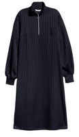 Neuwertig: Midi Kleid dunkelblau Reißverschluss Troyer H&M M 38 Berlin - Charlottenburg Vorschau