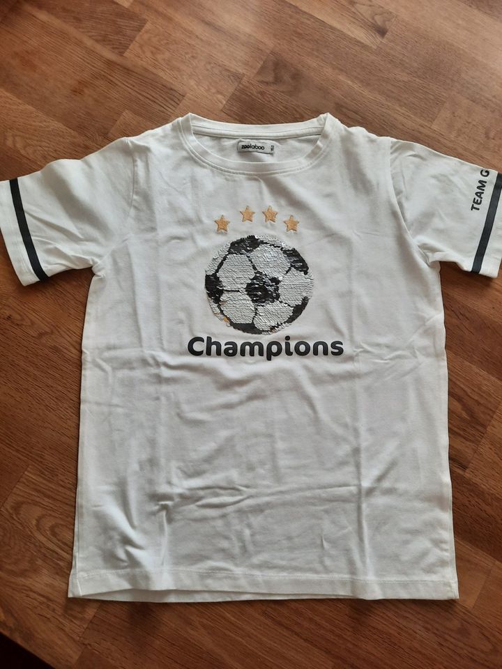 T-Shirt Fußball Wendepailletten in Isernhagen