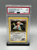 Sabrina‘s Porygon 1. Edition PSA 9 Niedersachsen - Faßberg Vorschau