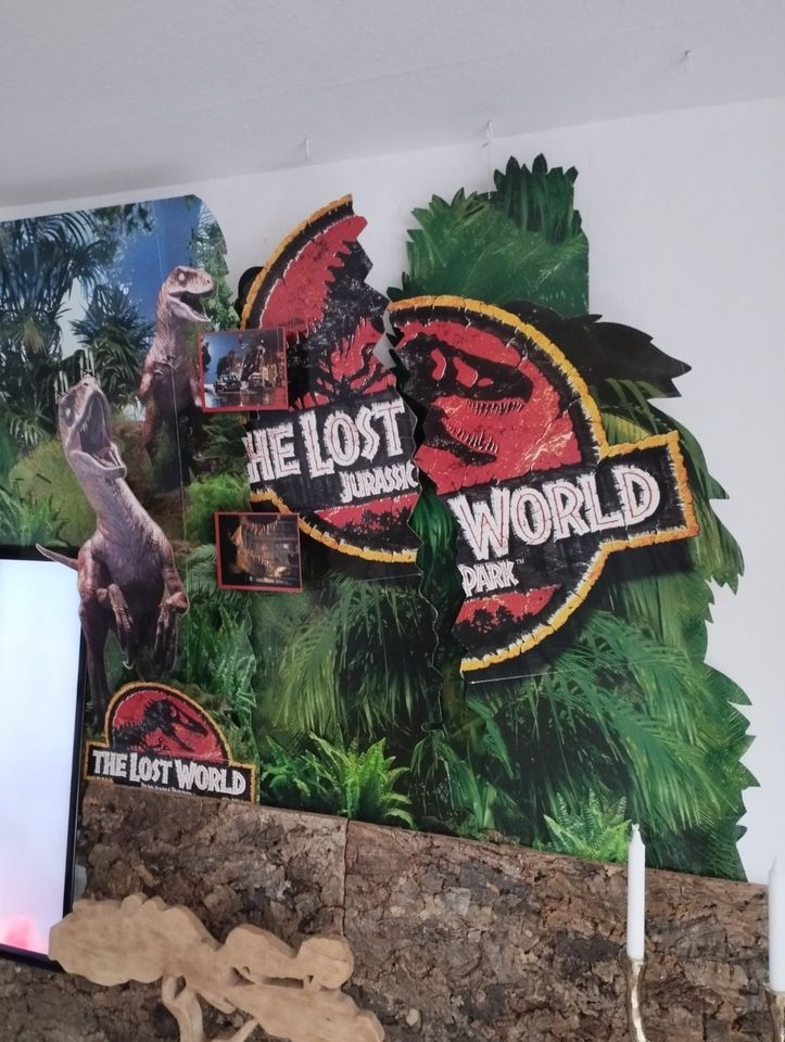 The Lost World Jurassic Park Aufsteller 1997 in Borgstedt