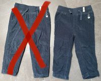 Cordhose gefüttert 92 flexibler Bund Thermohose warme Hose blau Sachsen - Großpösna Vorschau