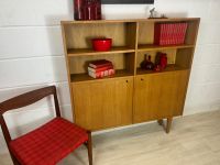 Vintage helle Eiche mid century Highboard Regal Schrank 70er Niedersachsen - Delmenhorst Vorschau