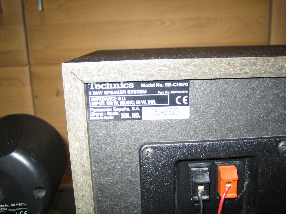 Technics Hifi / Dolby Surround Anlage SL- CH570 in Trusetal
