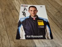 1 Autogramm KAI ROSOWSKI  ADAC TCR Germany 2022 Audi Motorsport Sachsen - Chemnitz Vorschau