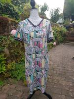 NEU KENNY S. KLEID COMIC SOMMER HIPPIE TATTOO  L 40 Bayern - Amorbach Vorschau