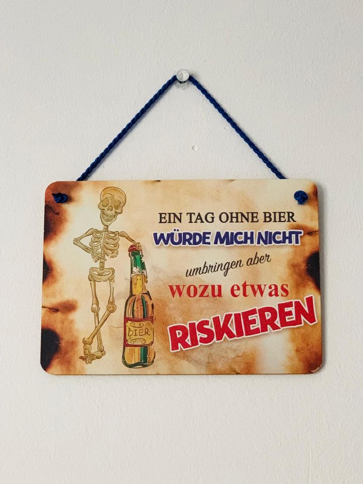 Tür-Schild NEU 3 Stück-10€ Sprüche Hängeschild Deko  Geschenkidee in Bayreuth
