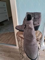 Schöne Stiefeletten Größe 41 Wildlederoptik Nordrhein-Westfalen - Erftstadt Vorschau