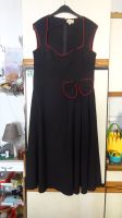 Schwarzes Vintage Kleid Rot abgesetzt von  Lindy Bop   Gr. 40 Rheinland-Pfalz - Reichenbach-Steegen Vorschau