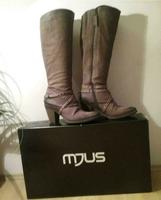 MJUS Stiefel Bikerstiefel Nieten 80er Gr. 41 Bayern - Veitsbronn Vorschau
