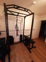 Profi Power Rack newfitness® NE700 mit Monkey Bar und Equipment Bayern - Wiesau Vorschau