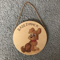 Holzschild für die Badezimmertür Rheinland-Pfalz - Thür Vorschau