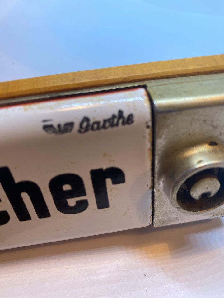 Original Emailschild Raucher / Nichtraucher DB in Donnersdorf