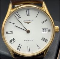 Longines Automatic Herren Uhr mit Lederarmband Nordrhein-Westfalen - Ahaus Vorschau